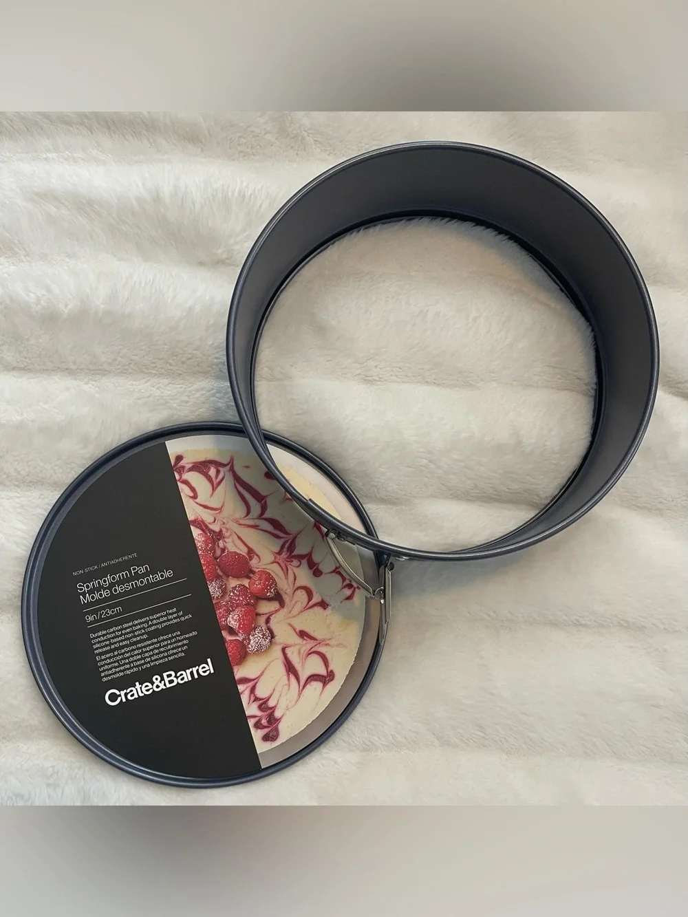 Crate & Barrel Slate Blue 9